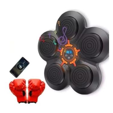 Imagem de Máquina de Boxe Musical Inteligente Transforme seu treino em um jogo interativo com luzes e música!