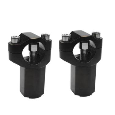 Imagem de Adsspro CNC 1 1/20.3 cm 28 mm guidão riser guidão guidão guidão suportes barras grampos para 250XC-F 250XC 300XC 19-22 SX125 SX150 SX250 SXF250 SXF250 SXF350 16-19 Dirt Pit Bike (preto)