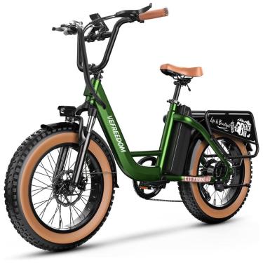 Imagem de Bicicleta Elétrica EUY para Adultos com Motor de Pico de 1500W, Bateria Removível de 48V 20Ah, Ebike Rápida, até 70 Milhas 30MPH