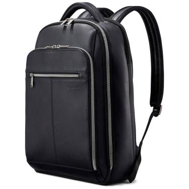 Imagem de Mochila Clássica de Couro para Laptop, SAMSONITE 126037 1041, Preto