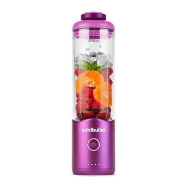 Imagem de nutribullet Liquidificador portátil flexível NBPB50200DB, roxo orquídea