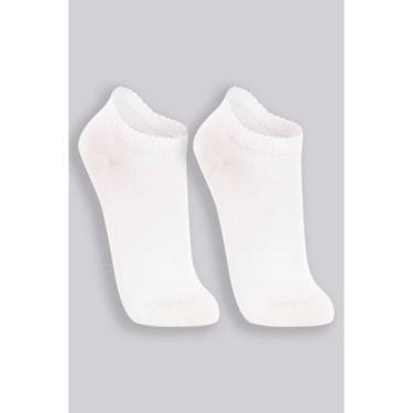 Imagem de Kit/2 Meia Cano Curto Lupo 04572-088 Feminina Básica Algodão T. 34/39,