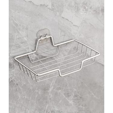 Imagem de Suporte de saboneteira, suporte de sabão de parede de aço inoxidável para banheiro