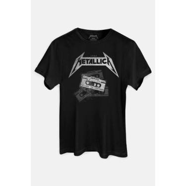 Imagem de Camiseta Metallica No Life Til Leather - Piticas, P, Preto, Unissex