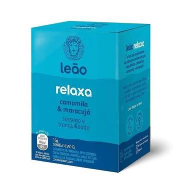 Imagem de Chá Leão Funcionais Relaxa 10 sachês de 1,6g - Chá Leão