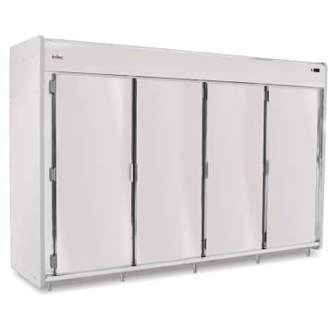 Imagem de Mini Câmara Fria Para Carnes 4 Portas Rf060 Frilux Mini Câmara 3750 Litros Inox 220v