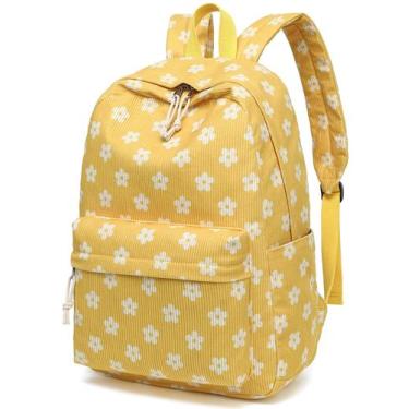 Imagem de Mochila Bluboon para meninas da escola, bolsa de livros de veludo cote