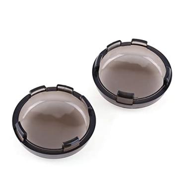 Imagem de Capa de Lente para Luz de Seta de Motocicleta, Kit de Proteção Resistente para Modelos Davidson 1986-15 (-QC01171-02)