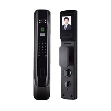 Imagem de Desbloqueio remoto do celular com chave de senha de cartão de impressão digital da câmera totalmente automático (Cor: Preto30) (Preto30)