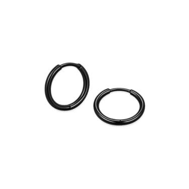 Imagem de Conjunto de brincos hipoalergênicos de aço cirúrgico para orelhas sensíveis, brincos leves e pequenos de argola de argola de aço inoxidável 20G opala bola pérola CZ brincos de costas planas para