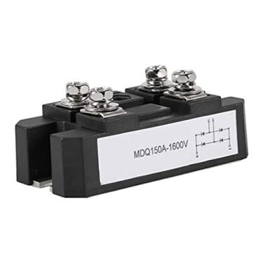 Imagem de Hyuduo 150A Amp 1600V Ponte Retificadora Monofásica, Módulo Retificador de Ponte Preta 35mm X 40mm X 78mm, Fonte de Alimentação Estável