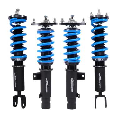 Imagem de maXpeedingrods Coilover for Acura TLX UB1 UB2 2015-2020, for Honda Accord CT1/CT2/CR1/CR2 2013-2017, 24 Levels Damper Adjustable Shock Absorber Struts, Height Adjustable T6 Upgraded Lowering Kits