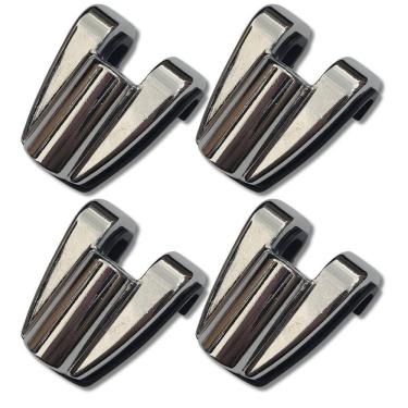 Imagem de Kit 4 Garra Afinação Bumbo Bateria Dch700 Metal Cromo Zowag