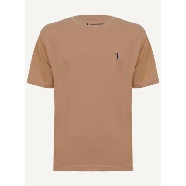 Imagem de Camiseta Aleatory Lisa Bege Escuro-Masculino