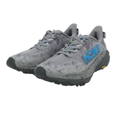 Imagem de HOKA ONE ONE Speedgoat 6 Tênis masculino, Cinza galáctico/azul Hoka, 44
