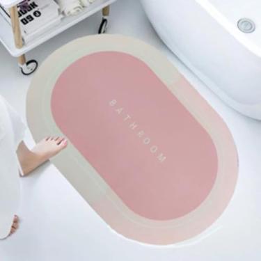Imagem de Tapete Hiper Absorvente Antiderrapante Secagem Rápida | Tapete de Banheiro Borracha Super Absorção (20)