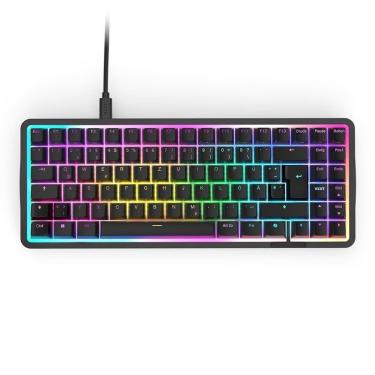 Imagem de Teclado Magnético Gamer Sem Fio NZXT Function Elite MiniTKL, RGB, USB-C Removível, - KB-101NB-US-Unissex