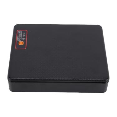 Imagem de WALFRONT 16000mAh Mini UPS Fonte de Alimentação Ininterrupta de Backup Bateria Saída de 18W para Câmera de Segurança de Modem Roteador Com Saída de Multitensão USB Type C (Plugue dos EUA)