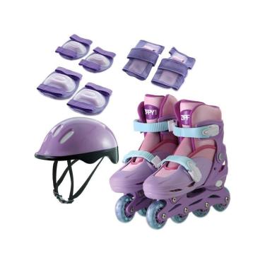Imagem de Kit Patins Infantil In Line Zippy Toys-Unissex