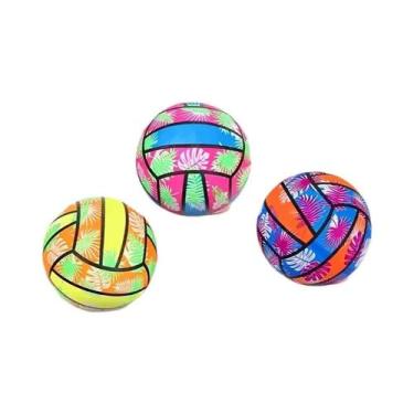 Imagem de Bolas De Vôlei Infláveis Com Estampa De Folhas Tropicais, Brinquedos D