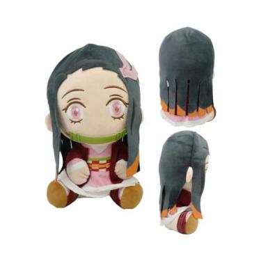 Imagem de Brinquedos De Pelúcia Do Anime Demon Slayer De 20cm, Bonecos Tomioka G