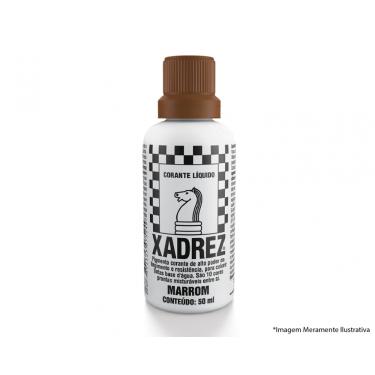 Imagem de Corante Liq Xadrez Extra 50Ml Marrom c/12pcs