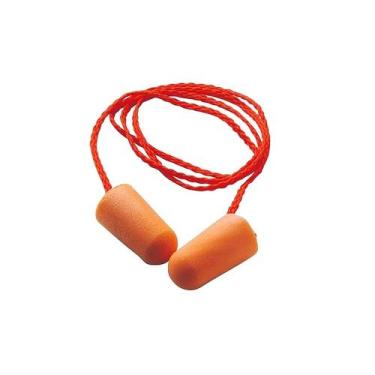 Imagem de Protetor Auricular 3m 1110 Espuma Com Cordão Kit Com 50 Un