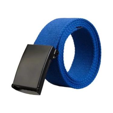 Imagem de Cinto Tático Unissex De 38cm Em Lona, Cinto Casual De Luxo Para Jeans 