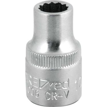 Imagem de Soquete Estriado com Encaixe de 1/2", 10 mm, Gedore RED