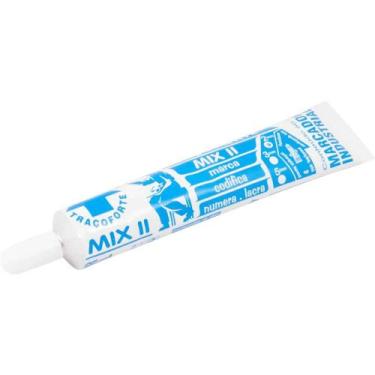 Imagem de Marcador Industrial Branco, 2 mm, 60 ml, MIX II, Baden Branco