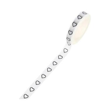 Imagem de Fita Washi Decorativa De Morangos E Tesouras 8mm X 10m Para Scrapbooki