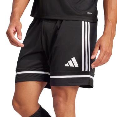 Imagem de Short Masculino Adidas Esportivo AEROREADY Preto, Preto, G