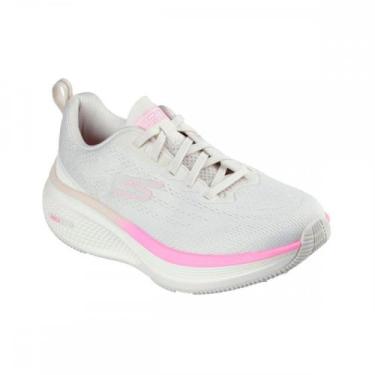 Imagem de Tenis Skechers Go Run Elevate 20 129000 Of Pk Feminino, Off white, 36