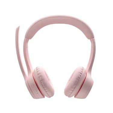 Imagem de Headset Sem Fio Zone 300 Rosa - Logitech - 981001411