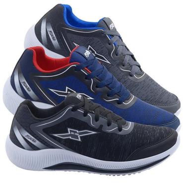Imagem de Kit 3 Pares Tênis Masculino FXB Academia Esportivo Lançamento-Masculino
