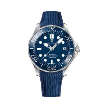 Imagem de Relógio Mecânico Automático Retro Luxuoso Para Homens, À Prova d'Água,