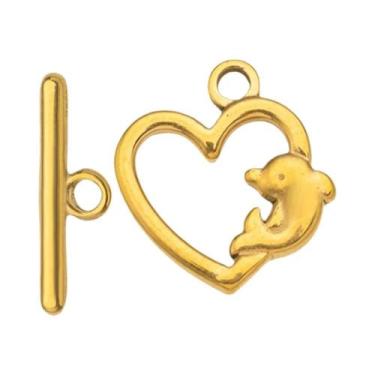 Imagem de Fechos De Aço Inoxidável Tipo T (5 Conjuntos) - Conectores De Anel E G