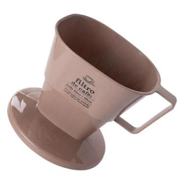 Imagem de Suporte Para Filtro de Café n103 - Bege Madeira - Plasutil