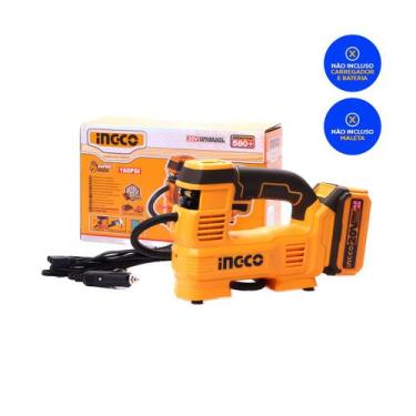 Imagem de Compressor Automotivo INGCO 160Psi Bateria 20V P20S