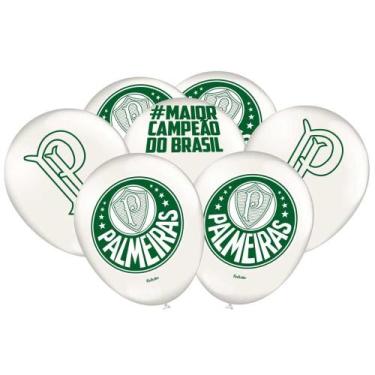 Imagem de Balão Palmeiras Bexiga Para Festa de Aniversário Numero 9 - Fantasias 