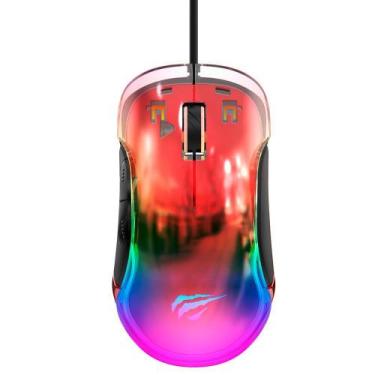Imagem de Mouse Gamer Havit RGB, 7 Botões, 8000DPI - MS952