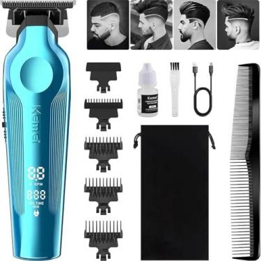 Imagem de Máquina Kemei 264 Corte Preciso Profissional Display LED USB entrega r