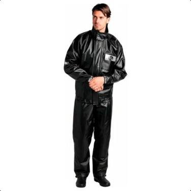 Imagem de Capa de Chuva Motoqueiro Alba Europa Masculino TAM G Preto