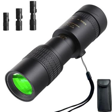 Imagem de Telescópio monocular Belmeri 10-300x40 para adultos com lente BAK4