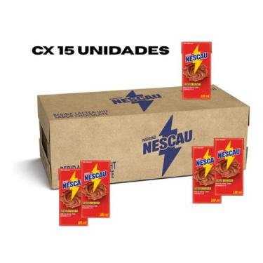 Imagem de Achocolatado Nescau Prontinho Kit C/ 15und. De 180ml