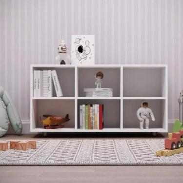Imagem de Nicho Organizador Infantil 6 Compartimentos 102cm - MOVELBRAS