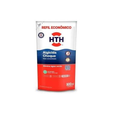 Imagem de Algicida de Choque Tratamento HTH Refil 900 Ml