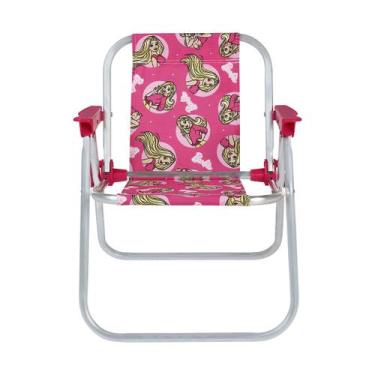 Imagem de Cadeira Dobrável Bel Fix Infantil Alumínio Até 30kg 39x41,5x49,5cm, Ba