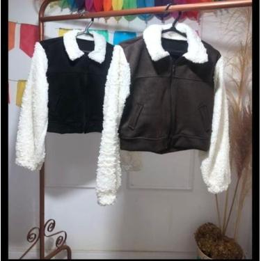 Imagem de Cavaquinho camurça croped - Deia closet