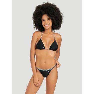 Imagem de Biquini hurley basic liquid, Preto, Baixo, G